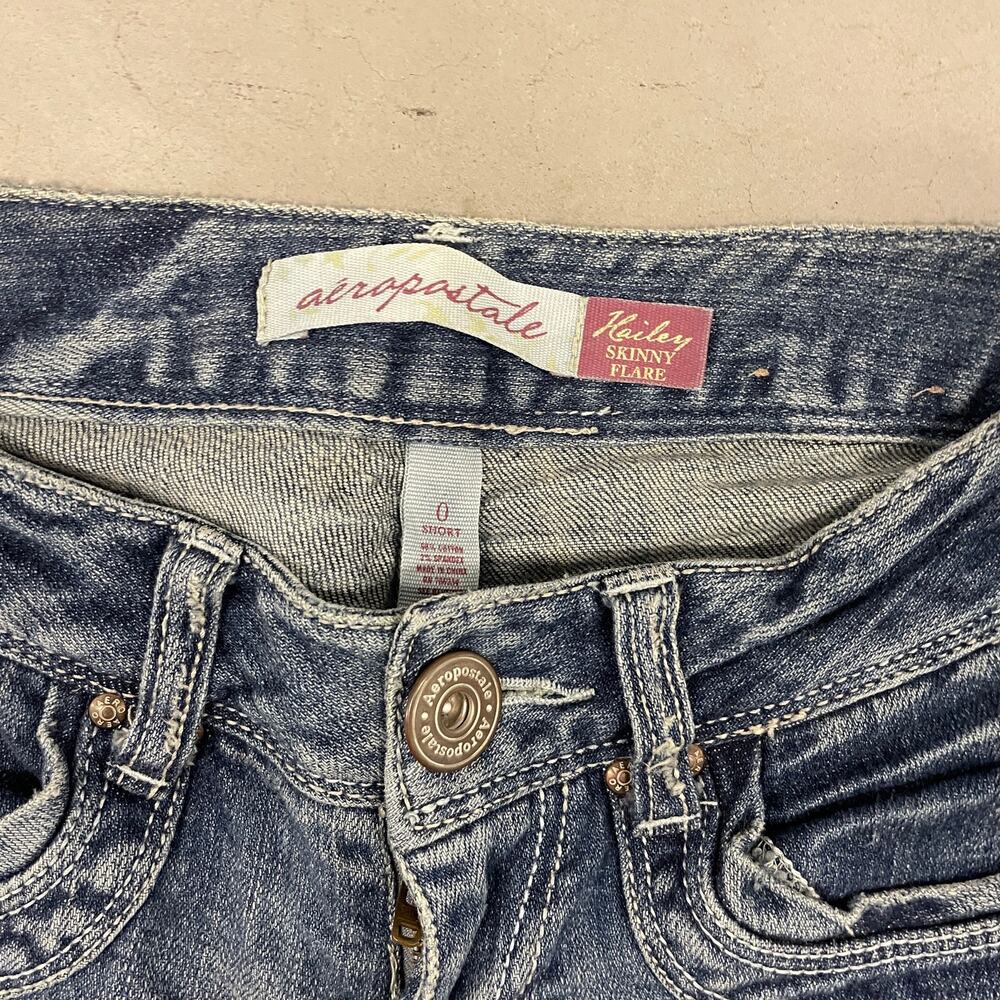 Y2K Aeropostale low rise bootcut jeans 26x29 - Picture 5 of 5